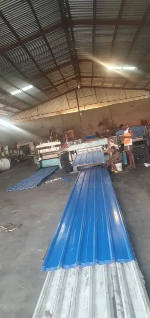 Blue Long Sparn Roofing Sheets