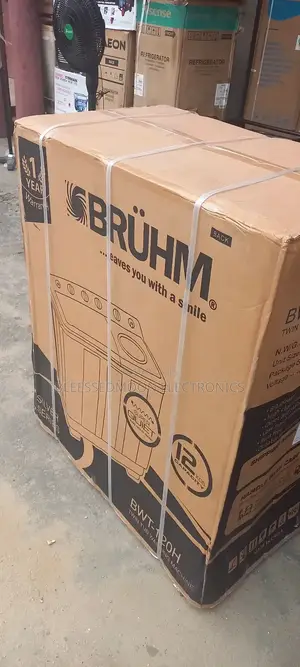 Bruhm Double Engine Inverter Washing Machine 12kg 3 Yrs W