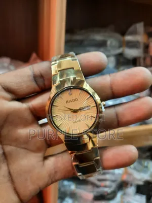 Rado Female Ceramic Gold Wristwatch