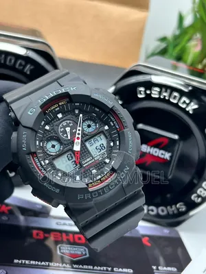 Gshock Rubber Strap Wristwatch