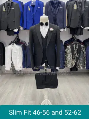 Original Turkish Tuxedo Shinny Material Slim Fit
