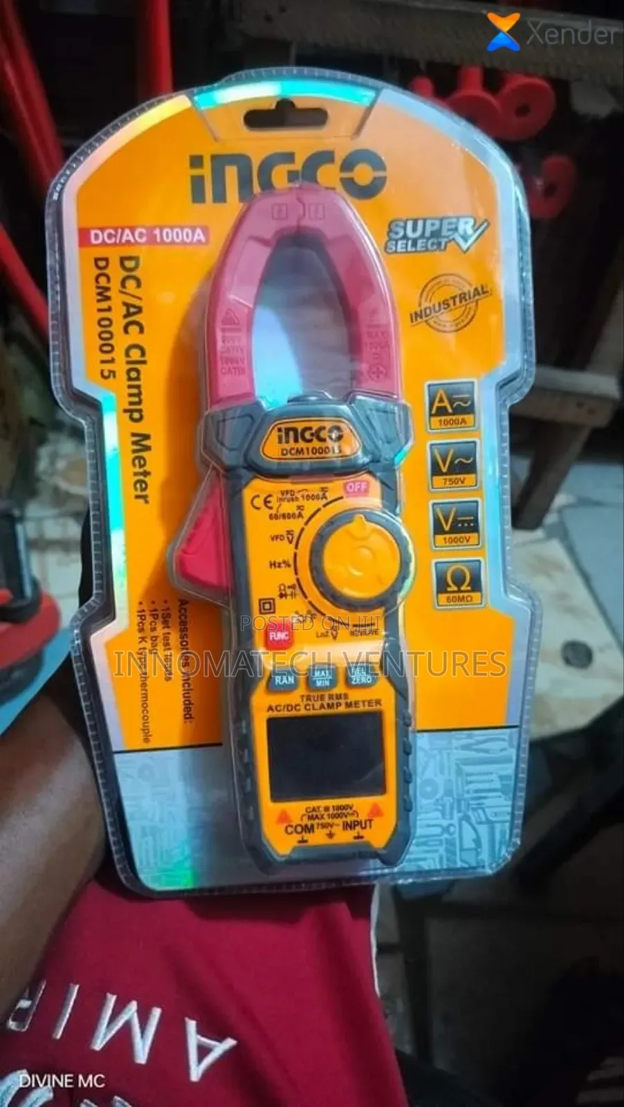 Ingco Clamp on Meter