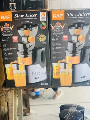 RAF Slow Masticating Juice Extractor
