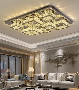 Modern Luxury Living Room Crystal Chandelier