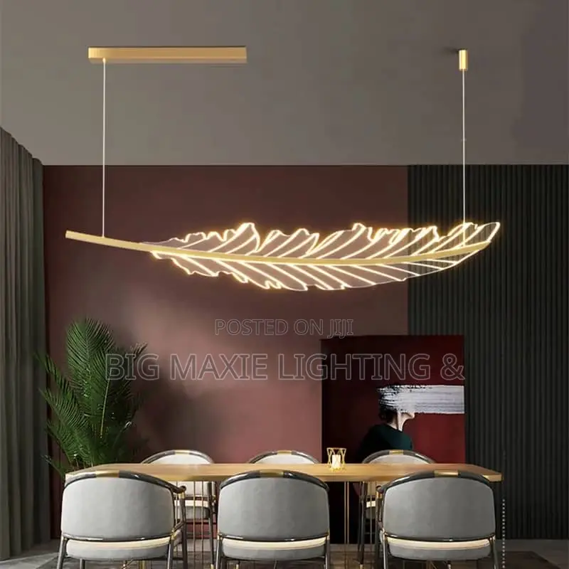 Modern Leaf-Shaped Nordic Dining/Kitchen Chandelier