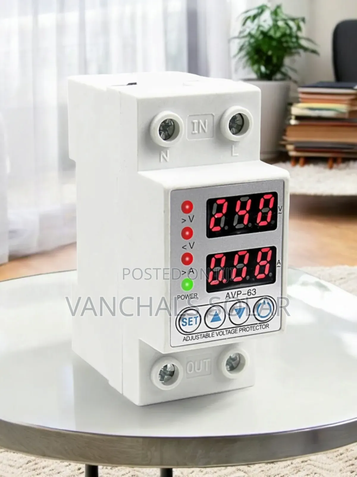 Adjustable Voltage Protector/Load/Current Limiter 63a