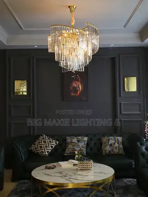 Modern Crystal Chandelier for Living Room