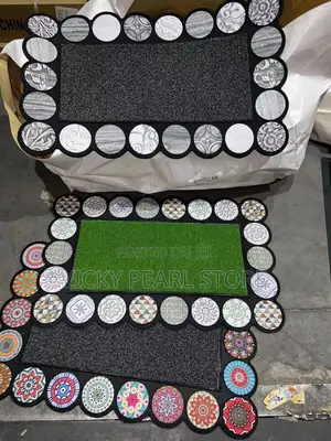 Multicolor Door Mat