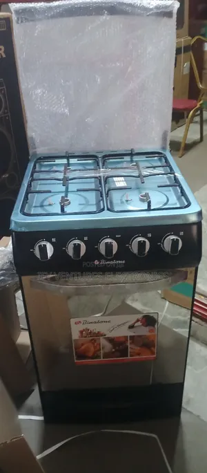 50*50 Cm Binatone 4 Burner Gas Cooker With Auto Ignition
