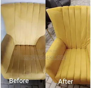 Detailed Sofa Transformation Before/After