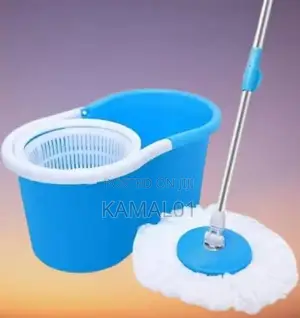 Rotating 360° Magic Spin Mop Plastic Bucket
