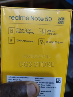 New Realme Note 50 128 GB