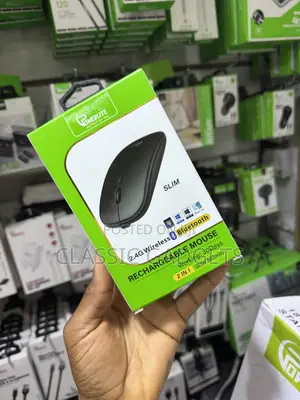 Powerlite Ultra Slim Bluetooth 2 in 1 Rechargeable Mouse