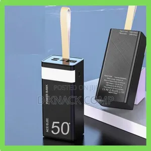 Ace Elec 50000 Mah Power Bank Emergency Light Fast Charger