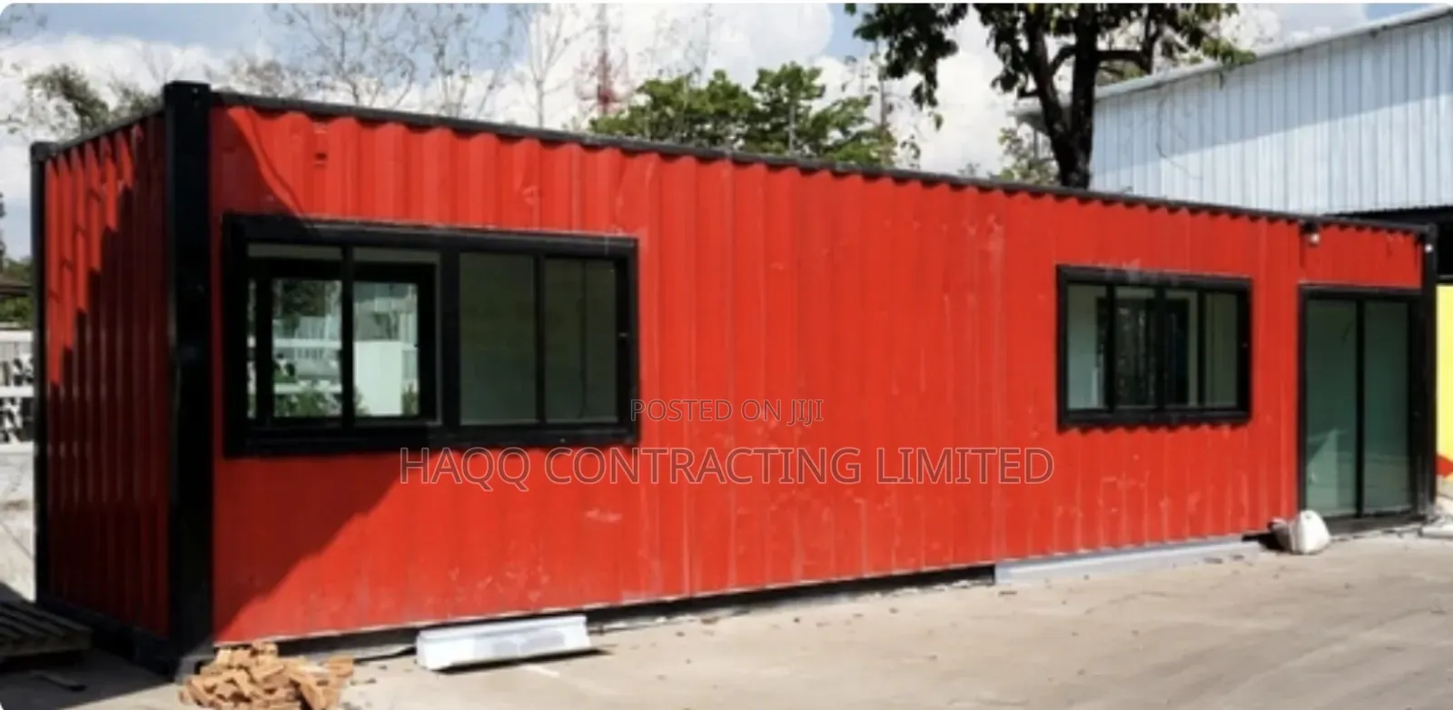 40ft Container Conversion Into Site Office