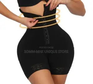 Latex Tummy Girdle, Buttocks and Hip Shaper Tight With Hook