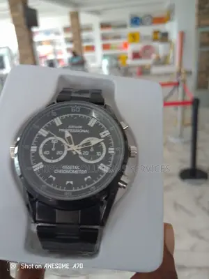 SPY Camera Wrist Watch Hidden Audio/Video Recording