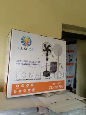 Fast Selling Z.L Shidai 16" Rechargable Standing Fan