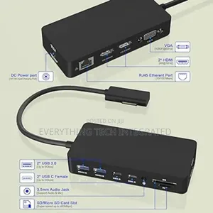 Microsoft Surface Dock, 12-in-1 Triple Display (
