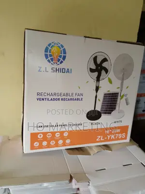 Very Unique Z.L Shidai 16" Rechargable Standing Fan