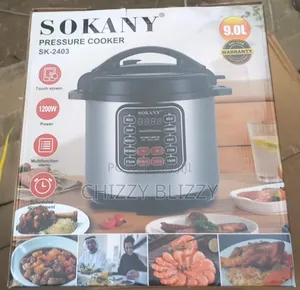 Sokany 9ldigital Pressure Cooker Non Stick Pot