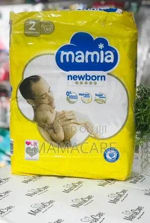 Mamia Newborn Nappy Size 2 60 Nappies