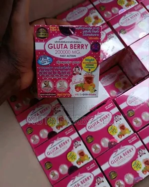 Gluta Berry 200000 Mg Skin Whitening Anti-Aging Supliments