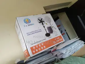 The Trending Z.L Shidai 16" Rechargable Standing Fan