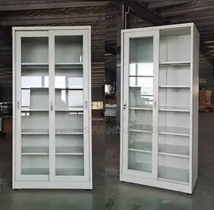 Full Height Filling Cabinate, With Glass