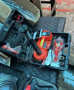 4in1 Electric Hydraulic Car Jack and Portable Air Compressor