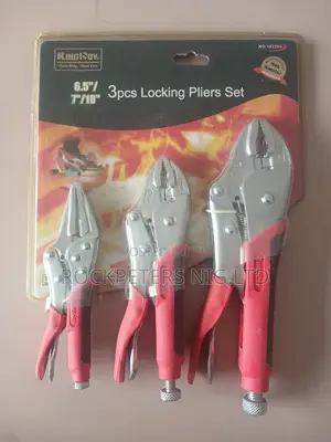 KINGROY 3pcs (6.5",7", 10") Locking Plier Set