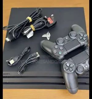 Playstation 4 Pro 1tb With One Controller and 12 Games
