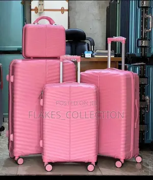 Set of 4 Polypropylene Rubber Luggage Box