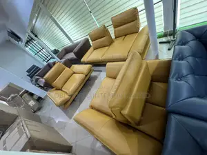 Italian Leather Sofa Set 7 Seaters