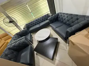 Italian Leather Sofa Set