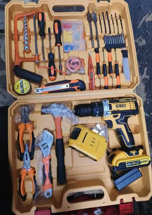 Dewalt Cordless Drill 48V Tools Set With Iron Chuck