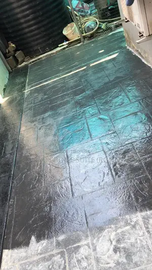 Modern Stamped Concrete Floor Installation and Maintenance