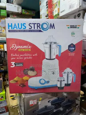 Haus Strom Blender With Three Jars - 750watts