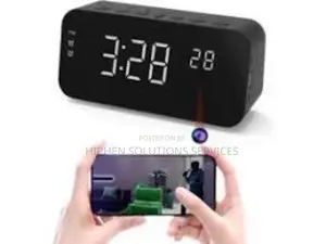 Clock Spy Camera With Audio and Video Hidden Camera