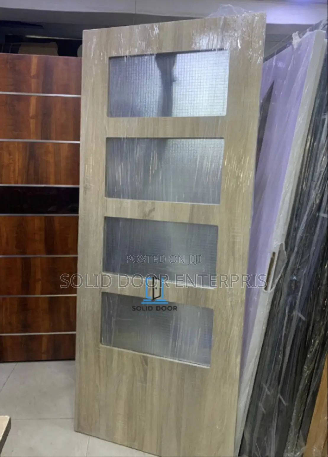 A Solid HDF French Door