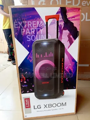 LG Exboom Wireless Portable Speaker, Water Resistant.