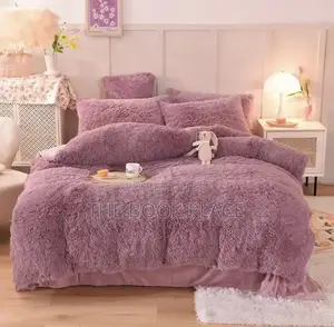 Quality Fur Duvet and Bedsheet