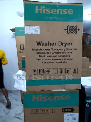 Stylish Hisense 8kg Wash and Dry Washing Machine
