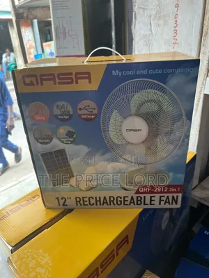 Qasa 12 Inches 3 in 1 Table Fan