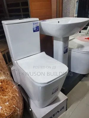 Wc Toilet Set With Wash Hand Basin