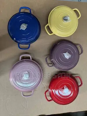 30cm Quality Enamel Cast Iron Pot Casserole