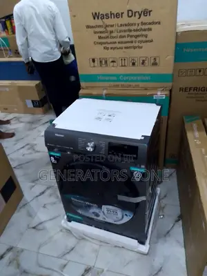 Stunning Hisense 8kg Wash and Dry Washing Machine