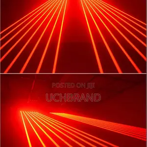 8 Eye Red Laser Bar Light