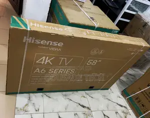 Top Quality 58 Inches Hisense Smart TV ''A6series''