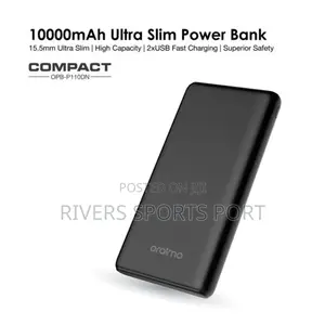 Oraimo 10000mah Powerbank 2.1A for 2 Device Same Time
